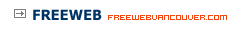 FreeWeb program offering free websites to Vancouver Seattle Ottawa Calgary San Francisco